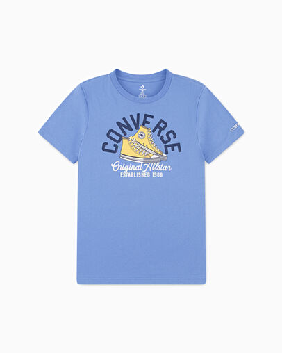 Retro Remix Sneaker T-Shirt Open Sky, Front View