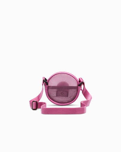 Round Mesh Floating Pocket Pouch Cactus Bud, Back View