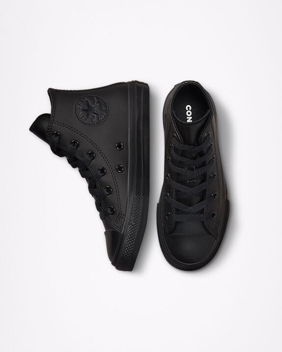 Chuck Taylor All Star Leather Noir/Noir/Noir