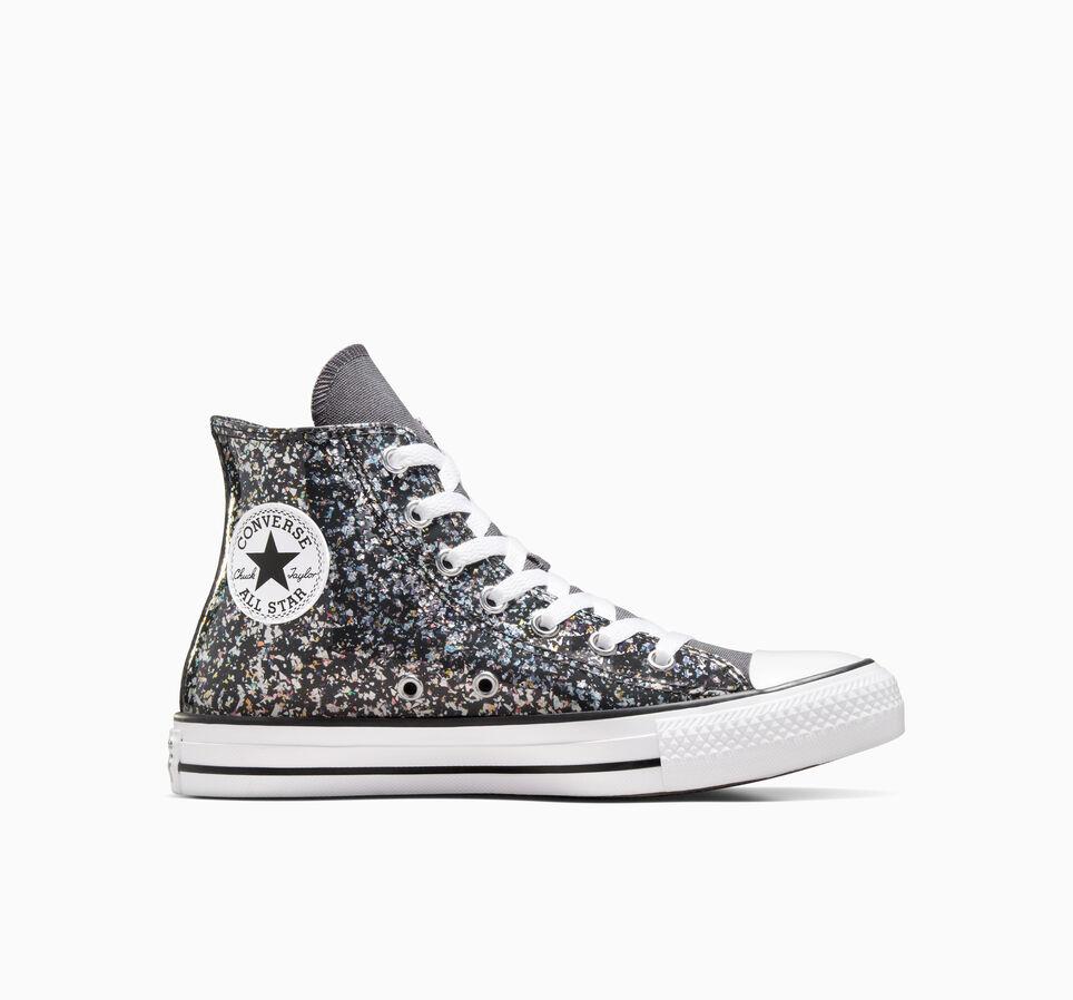 Converse  Shoes (High-top Trainers) CHUCK TAYLOR ALL STAR GLITTER  (girls) - A09270C