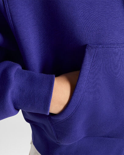 Retro Full-Zip Hoodie Night Indigo, Detail View