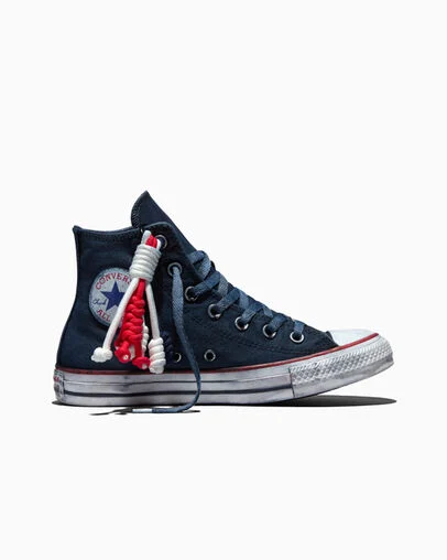 Chuck Taylor All Star Patriotic Country Obsidian Dyed, Outer Side View