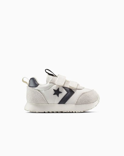 Converse Omega Trainer Easy-On Vintage White/Black/Egret, Outer Side View