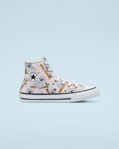 Explore Nature Chuck Taylor All Star Espuma rosa/Multicolor/Blanco, Outer Side View