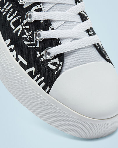 UNT1TL3D Digital Terrain Black/White/Orange, Detail Angle View