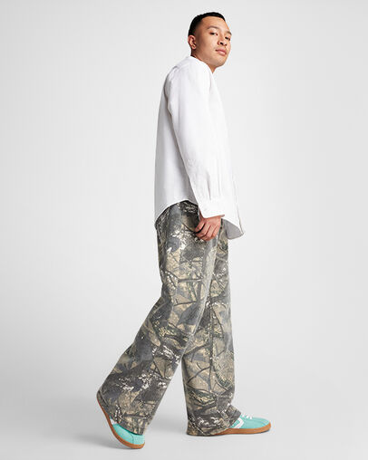 All Star Classic Trainer Suede Archive Sea Green/White/Gum, On Foot Shot 1