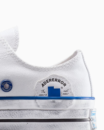 Converse x ADERERROR Significant Chuck 70 Wei&szlig;/Wei&szlig;/Blue Tint, On Foot Shot 2