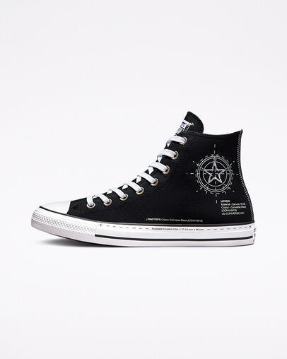 Chuck Taylor All Star Blueprint Black/High Risk Red, Inner Side View