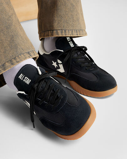 Run Star Trainer Zwart/Egret/Honey, Reflective View