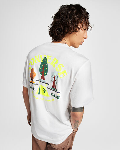 All Star Tree T-shirt White, Full Body View
