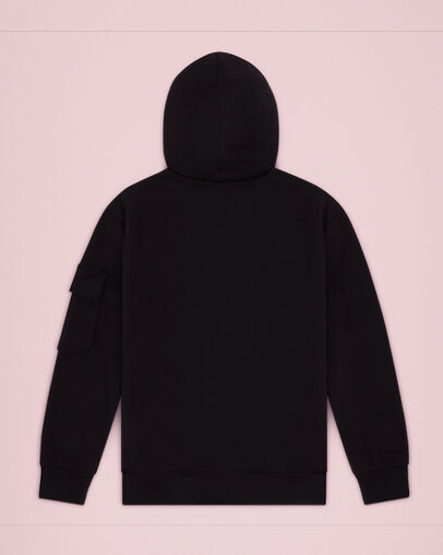 Chuck Taylor Modern Pullover Hoodie Converse Black, Back View
