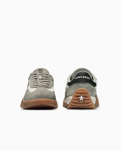 Converse Run Star Trainer LTD Egret Smoke In, Heel View