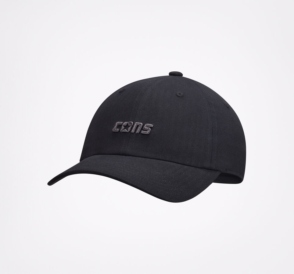 CONS Baseball Hat Black