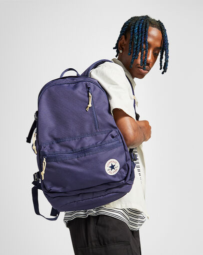 Straight Edge Backpack Uncharted Waters Blue/Open Sesame