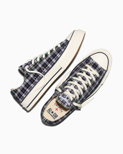 Converse x Noah Chuck 70 True Blue/Egret/Black, Angled View