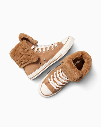 Chuck Taylor All Star Fold Over XHi Faux Fur - A15137C