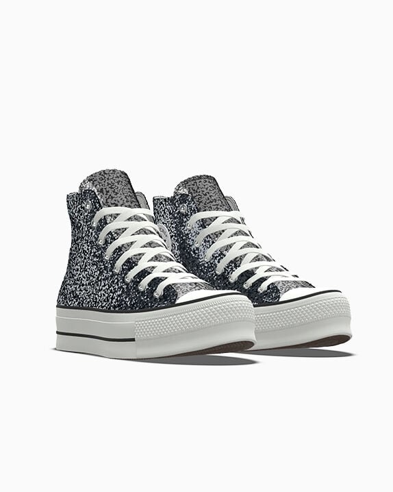 Custom Chuck Taylor All Star Lift Platform Glitter By You