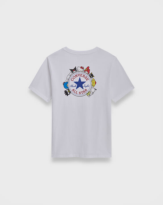 Converse x Hello Kitty And Friends Chuck Taylor Patch T-Shirt White 10A