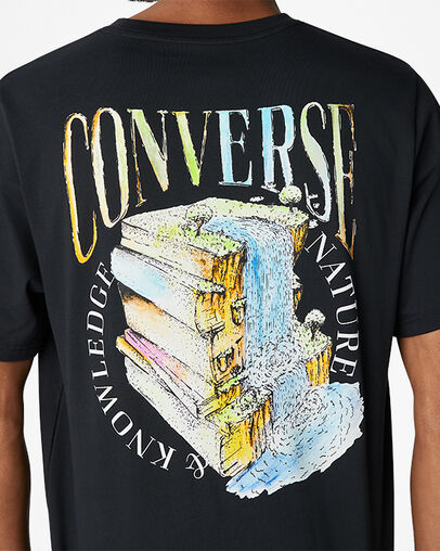 Book Club Graphic T-Shirt Black, Detail View