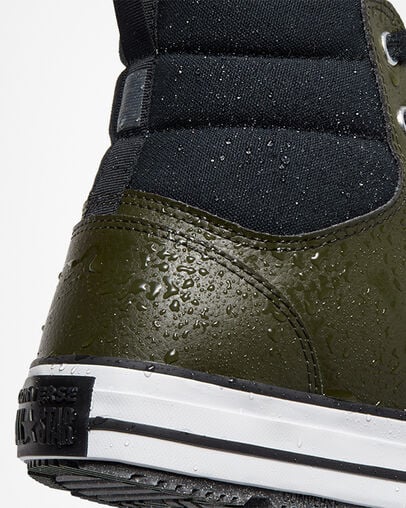 Chuck Taylor All Star Berkshire Boot Utility Green/Black/White, Detail Angle View