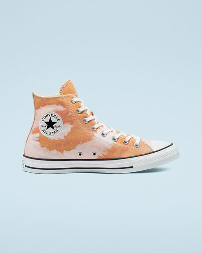 Chuck Taylor All Star Summer Wave Amber Ochre/Vintage White, Outer Side View