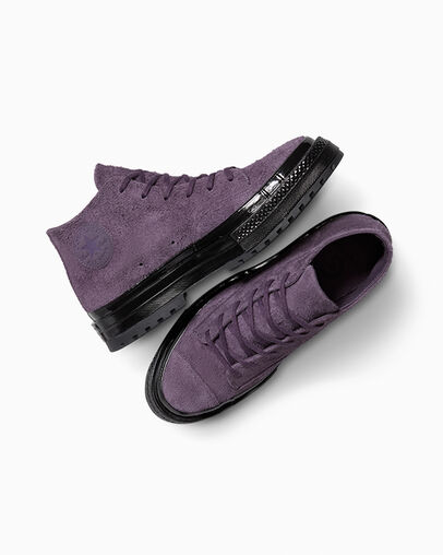 Chuck 70 National Suede Raisin/Raisin/Black, Angled View