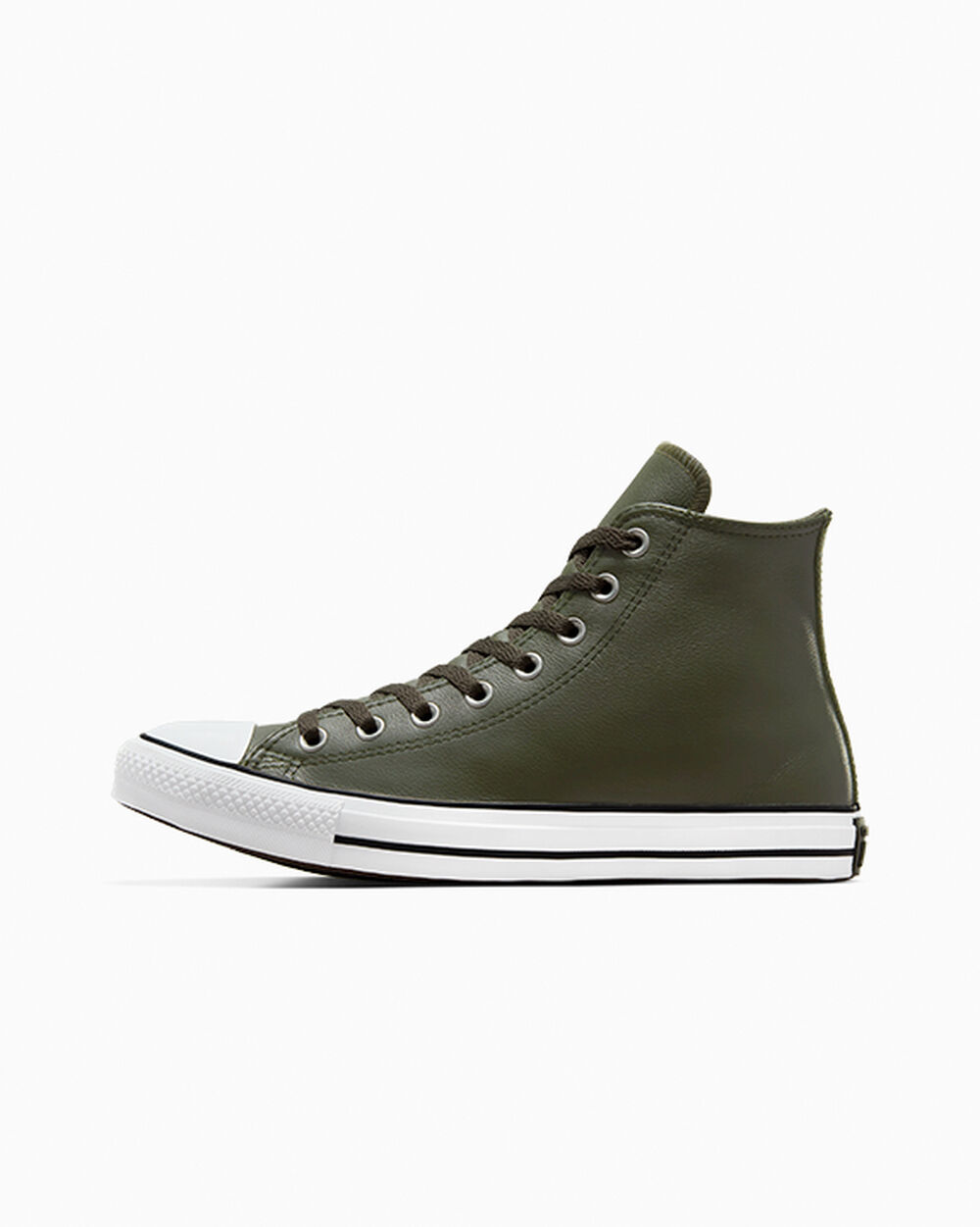 Converse All star sneaker cave green/dark whiskey/wit