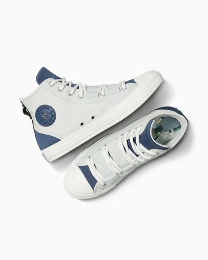 Converse x NARUTO SHIPPUDEN Kakashi Chuck Taylor All Star Barely Grey/Dark Waters, Angled View