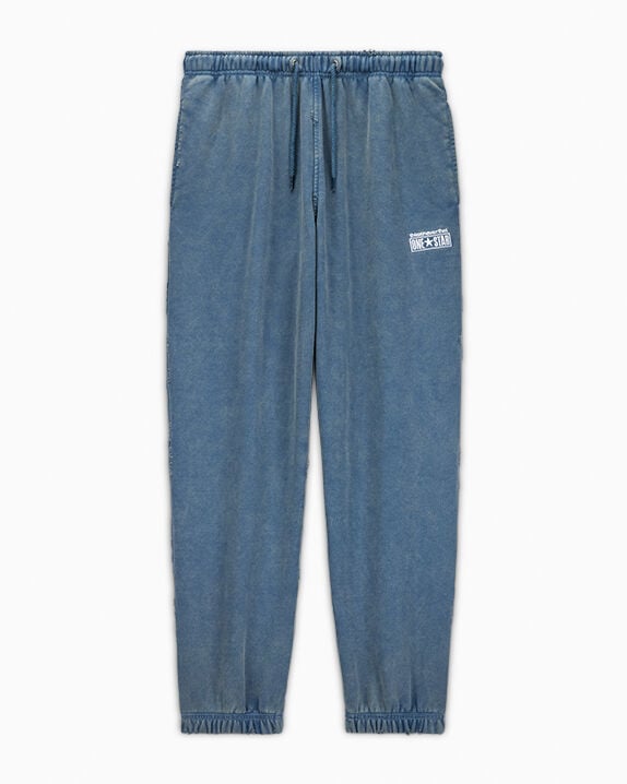 Converse x thisisneverthat Washed Sweatpants Bleu majolique