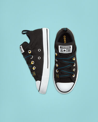 Z-StreetChuck Taylor All Star Black/Coast/White, Top and Side View