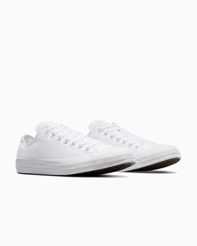 Chuck Taylor All Star White Monochrome, Top and Side View