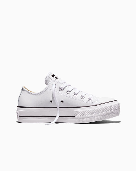 Chuck Taylor All Star Platform Clean Leather Unisex . Converse.com
