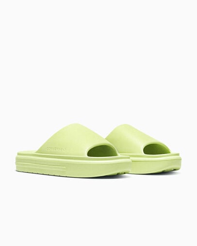 Converse Essential Slide Festival Field/Festival Field, Top and Side View