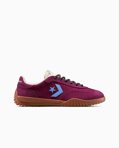 Run Star Trainer Suede Frozen Acai/Gum Honey/Lt Blue, Outer Side View