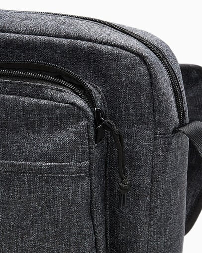 Chuck Taylor Messenger Bag Converse Black/Heather Black, Detail View