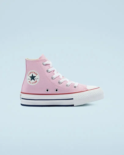 Converse Color EVA Platform Chuck Taylor All Star Pink Glaze/Wei&szlig;/Pink Glaze, Outer Side View