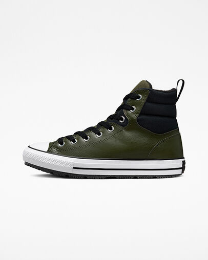 Chuck Taylor All Star Berkshire Boot Utility Green/Black/White, Inner Side View