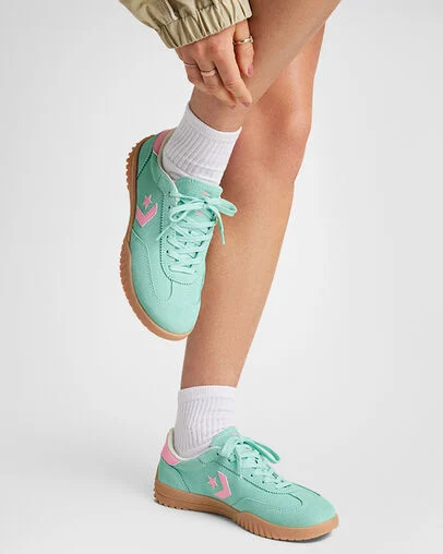 Run Star Trainer Gota aguamarina sutil/Medusa claro, Reflective View