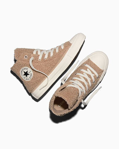 Converse Chuck Taylor All Star Winter Warm Nomad/Desert Khaki/Egret — photo 7