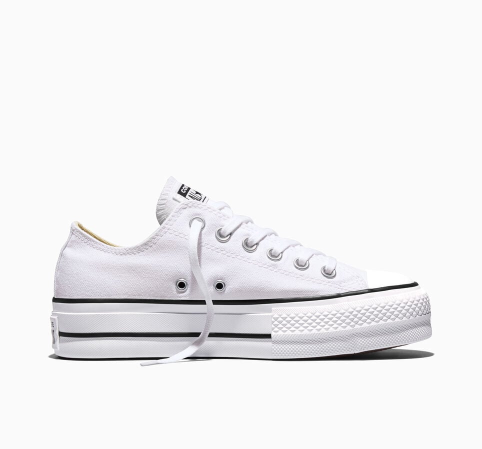 Chuck Taylor All Star Platform Canvas Wit/Zwart/Wit