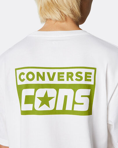 Camiseta CONS Graphic Blanco, Detail View