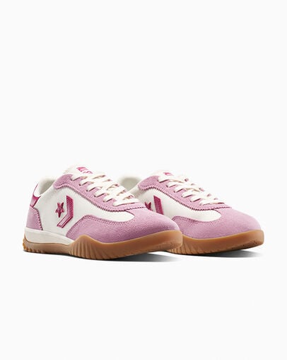 Run Star Trainer Cliffside Rose/Egret, Top and Side View