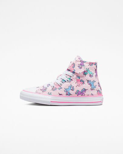 Chuck Taylor All Star Easy-On Unicorns Pink Foam/Pink/University Blue, Inner Side View