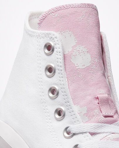 Chuck Taylor All Star Move Hybrid Floral Blanc/Mousse rose/Blanc, Detail Angle View