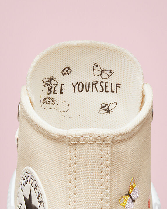 converse floral trainers