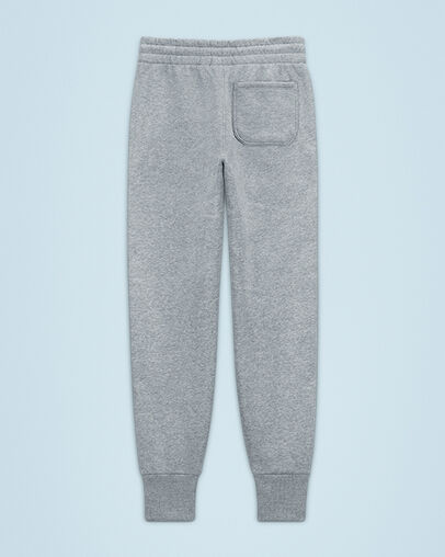 Embroidered Star Chevron Jogger Pant Vintage Grey Heather, Back View