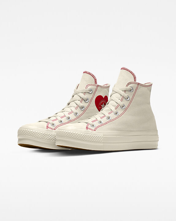 custom platform sneakers