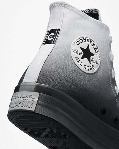 Chuck Taylor All Star CX Gradient Blanc/Noir/Blanc, Detail Angle View