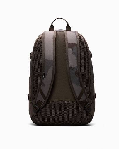 Camo Straight Edge Backpack Art Camo, Back View