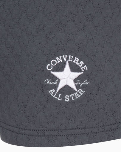 Pointelle Shorts Dark Matter, Detail View